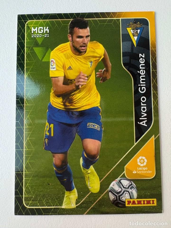 Cromos de f&uacute;tbol: Carta &Aacute;lvaro Gim&eacute;nez C&aacute;diz 107 Megacracks 2020-21