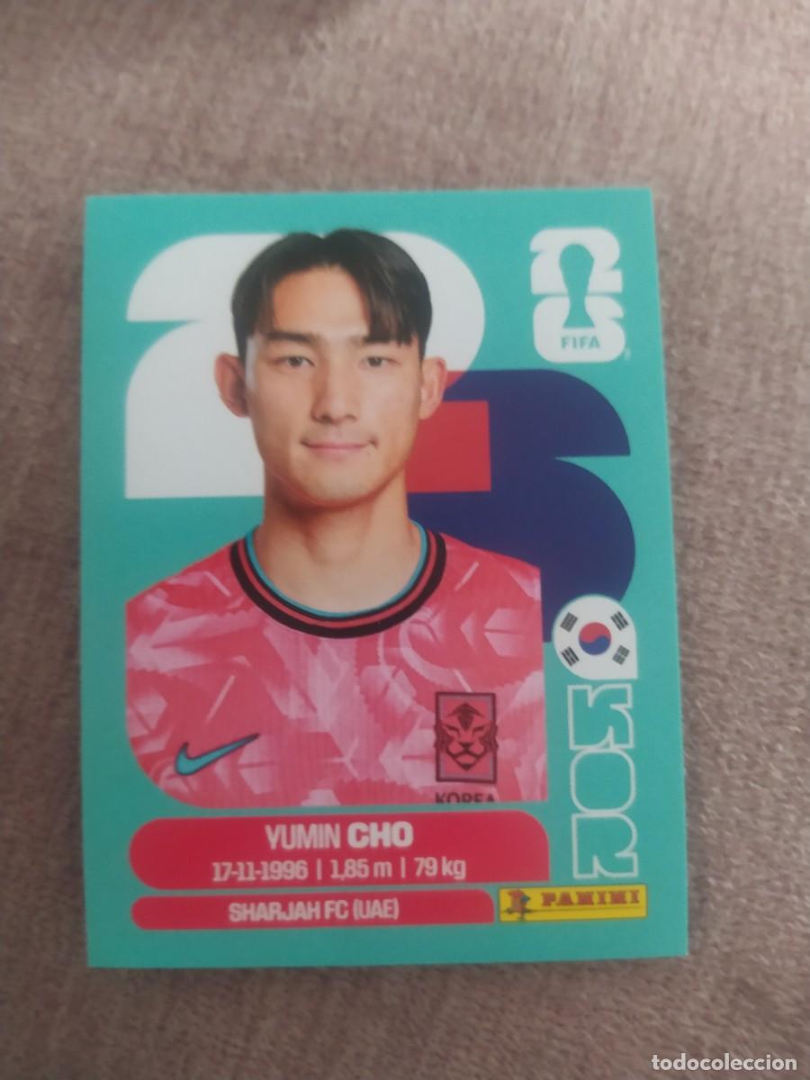 Cromos de f&uacute;tbol: KOR 05 Yumin CHO 5 Corea Korea del Sur Mundial 2026 Panini