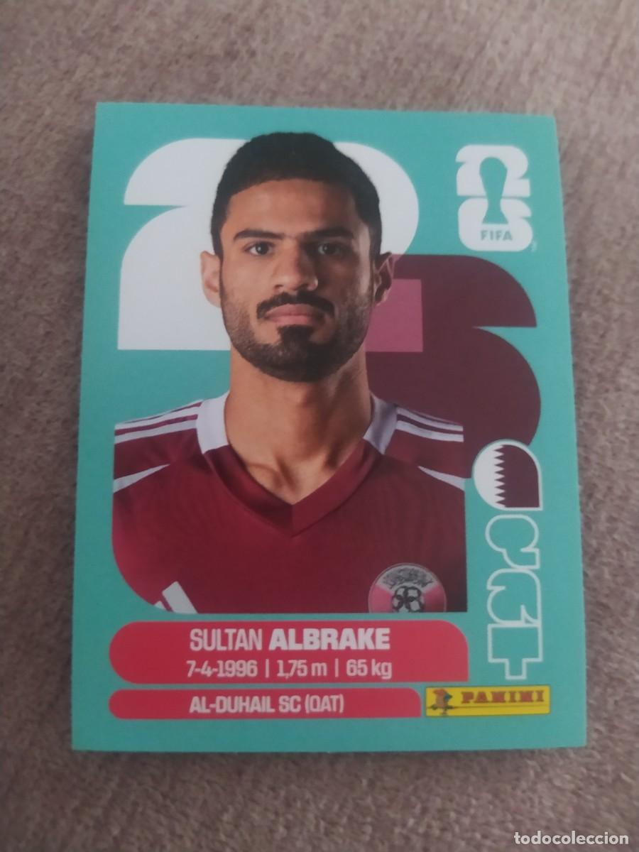 Cromos de f&uacute;tbol: QAT 03 Sult&aacute;n ALBRAKE 3 Catar Qatar Mundial 2026 Panini