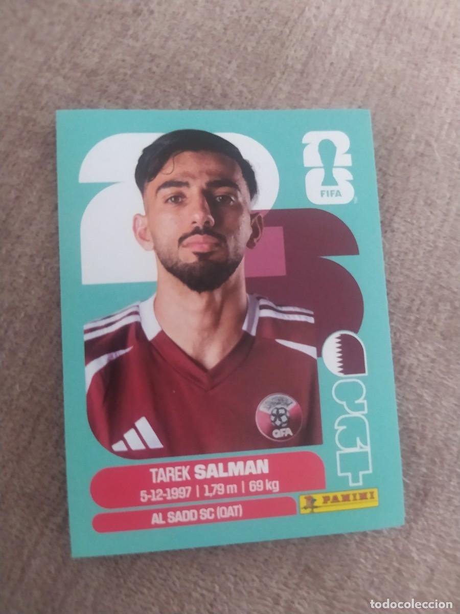 Cromos de f&uacute;tbol: QAT 08 Tarek SALMAN 8 Catar Qatar Mundial 2026 Panini
