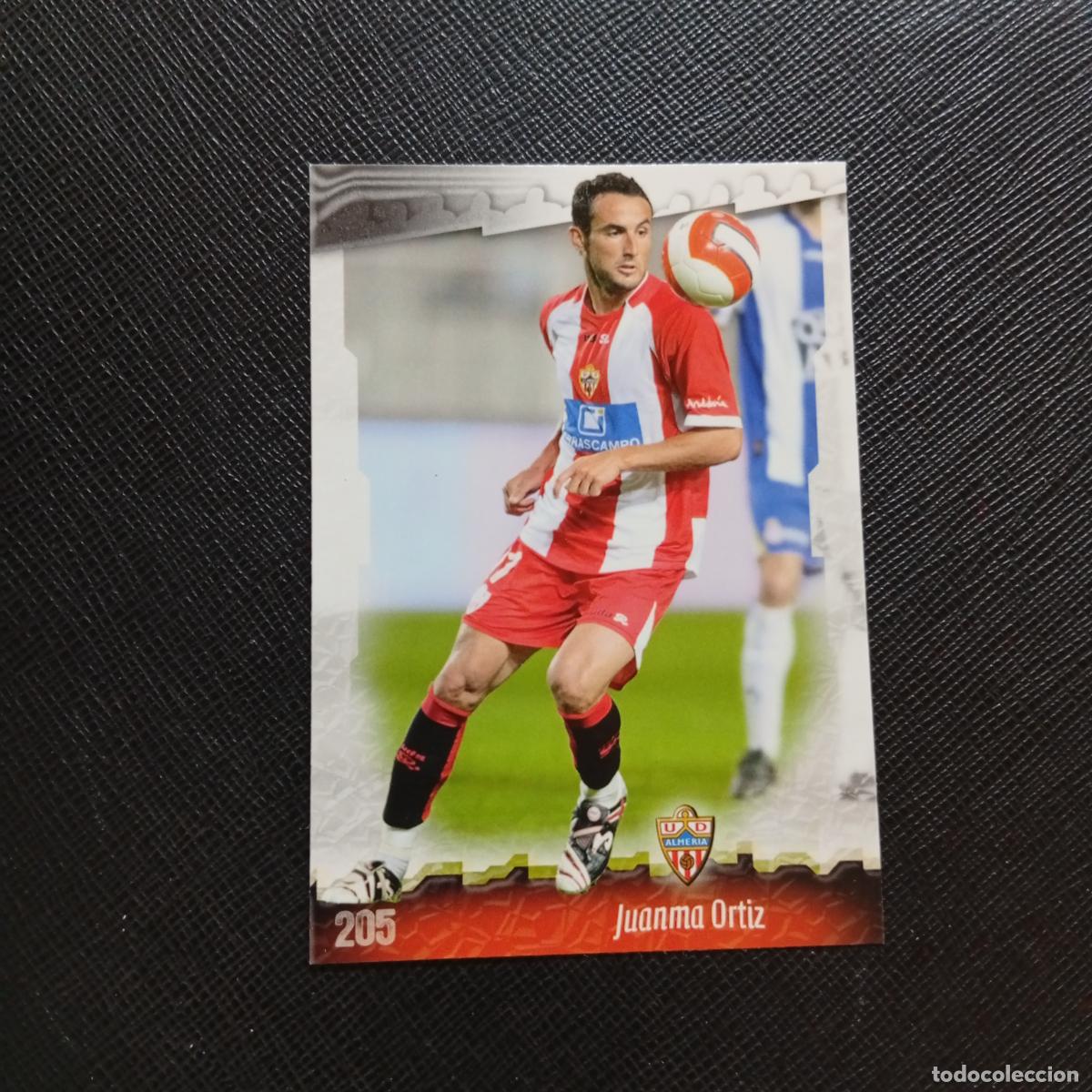 Cromos de f&uacute;tbol: 205 JUANMA ORTIZ ALMERIA MUNDICROMO QUIZ GAME 2008 2009 FUTBOL 08 09 - A211 PG26