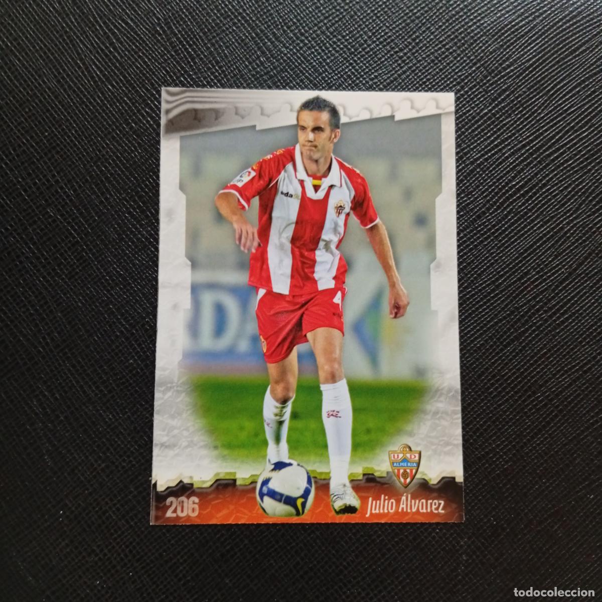 Cromos de f&uacute;tbol: 206 JULIO ALVAREZ ALMERIA MUNDICROMO QUIZ GAME 2008 2009 FUTBOL 08 09 - A211 PG26