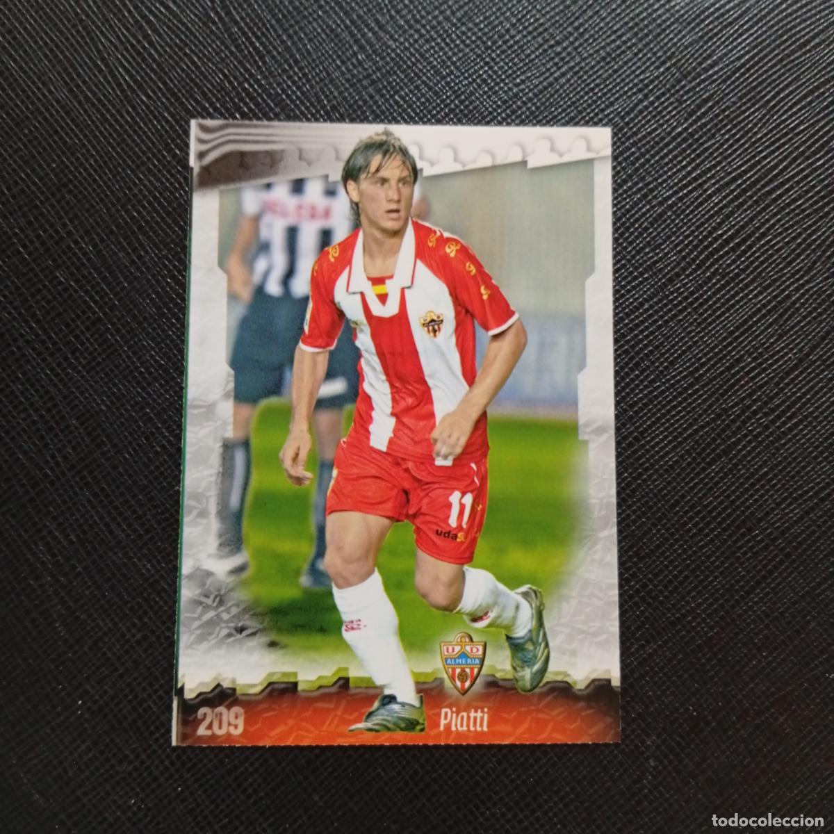 Cromos de f&uacute;tbol: 209 PIATTI ALMERIA MUNDICROMO QUIZ GAME 2008 2009 FUTBOL 08 09 - A211 PG26