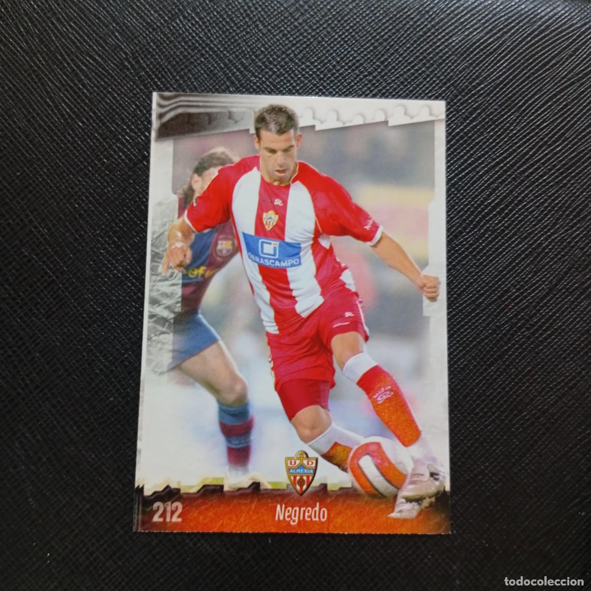 Cromos de f&uacute;tbol: 212 NEGREDO ALMERIA MUNDICROMO QUIZ GAME 2008 2009 FUTBOL 08 09 - A211 PG26