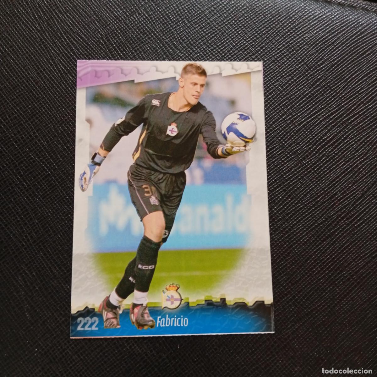 Cromos de f&uacute;tbol: 222 FABRICIO DEPORTIVO MUNDICROMO QUIZ GAME 2008 2009 FUTBOL 08 09 - A211 PG27