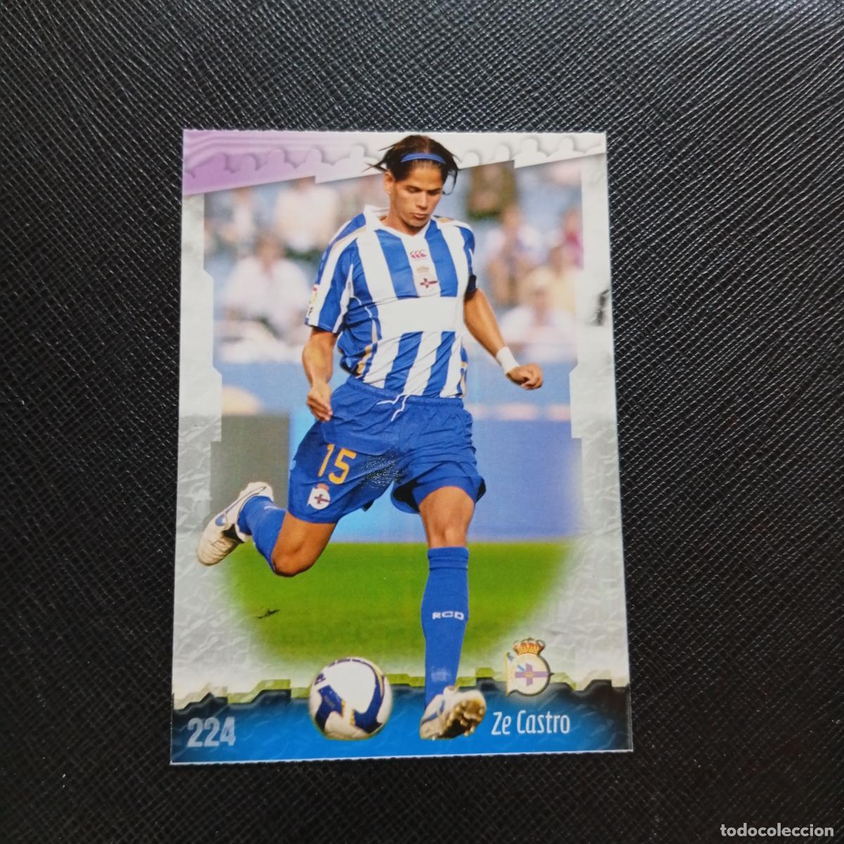 Cromos de f&uacute;tbol: 224 ZE CASTRO DEPORTIVO MUNDICROMO QUIZ GAME 2008 2009 FUTBOL 08 09 - A211 PG27