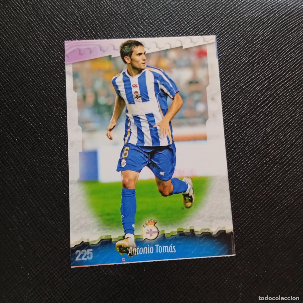 Cromos de f&uacute;tbol: 225 ANTONIO TOMAS DEPORTIVO MUNDICROMO QUIZ GAME 2008 2009 FUTBOL 08 09 - A211 PG27