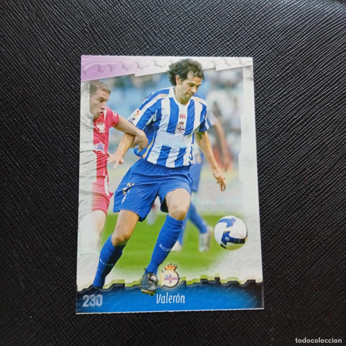 Cromos de f&uacute;tbol: 230 VALERON DEPORTIVO MUNDICROMO QUIZ GAME 2008 2009 FUTBOL 08 09 - A211 PG29
