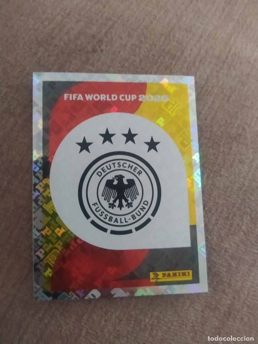 Cromos de f&uacute;tbol: GER 01 ESCUDO 1 Alemania Mundial 2026 Panini