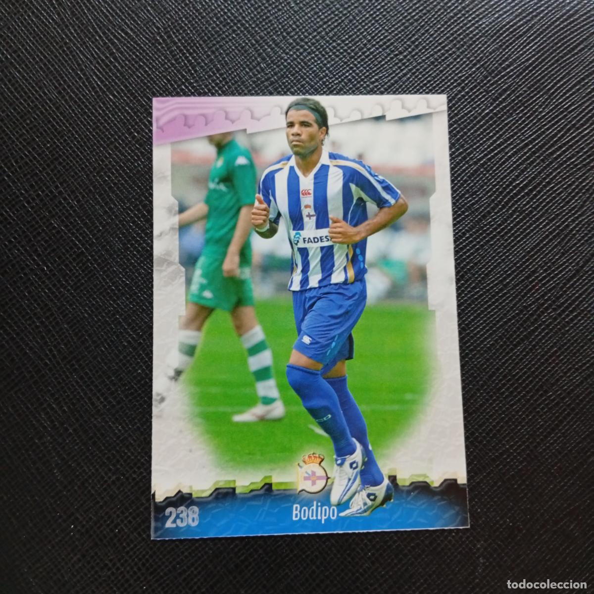 Cromos de f&uacute;tbol: 238 BODIPO DEPORTIVO MUNDICROMO QUIZ GAME 2008 2009 FUTBOL 08 09 - A211 PG30