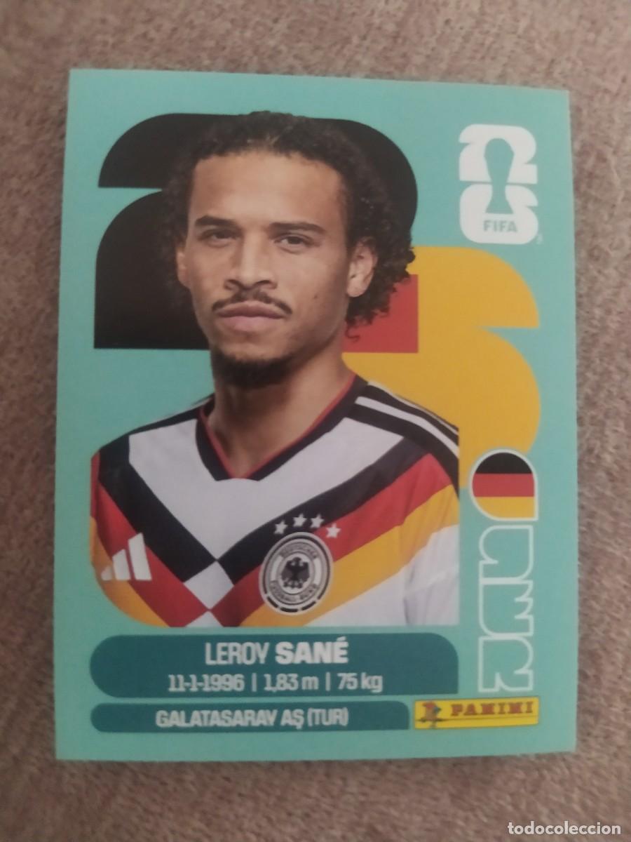 Cromos de f&uacute;tbol: GER 18 Leroy SANE Alemania Mundial 2026 Panini