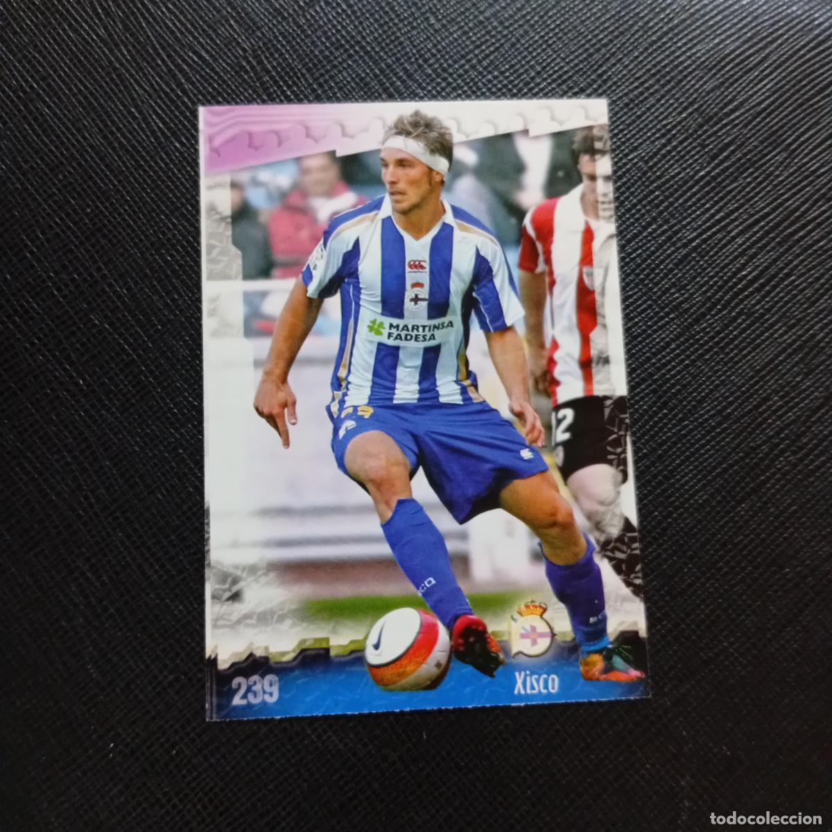 Cromos de f&uacute;tbol: 239 XISCO DEPORTIVO MUNDICROMO QUIZ GAME 2008 2009 FUTBOL 08 09 - A211 PG30
