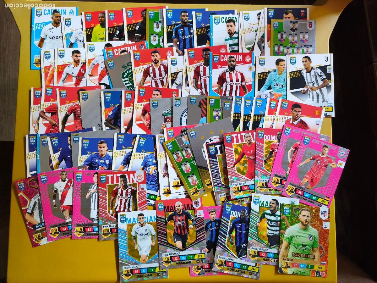 Fu&szlig;ball-Sticker: adrenalyn fifa 2023, contiene 71 cromos