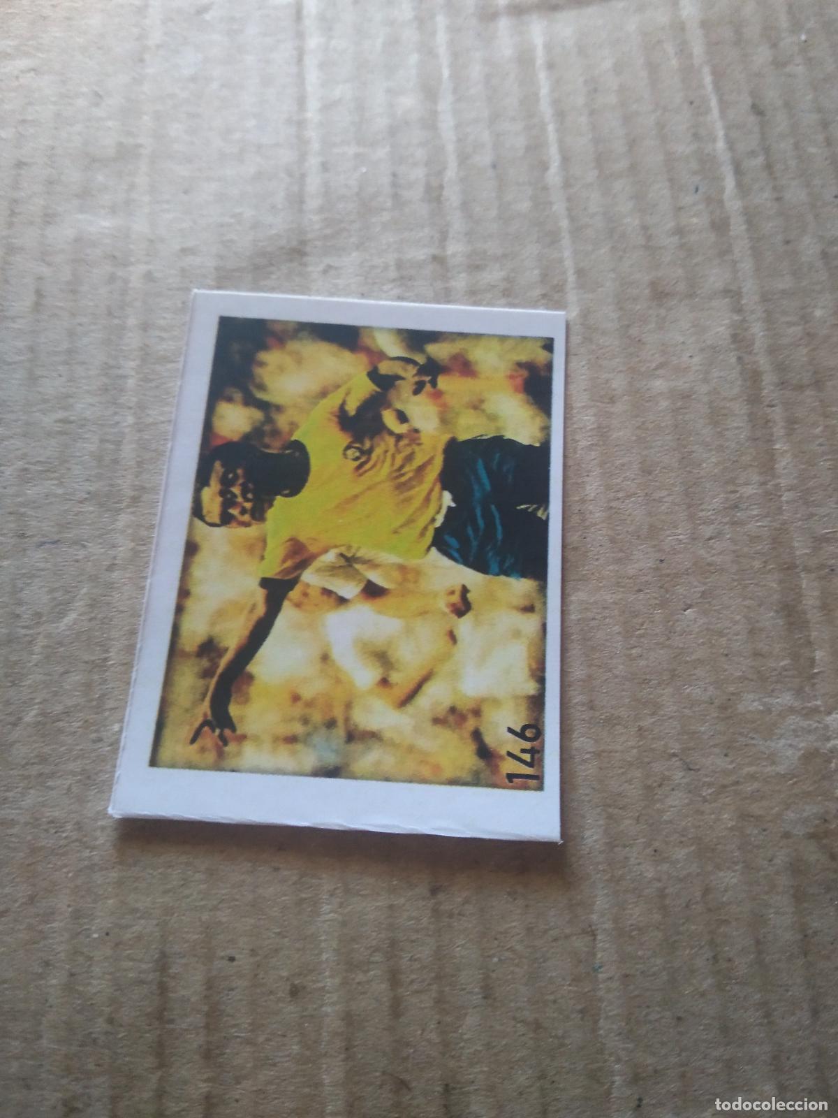 Cromos de f&uacute;tbol: 146 PELE BRASIL CROMO FUTBOL ALBUM DE FIGURINHAS DO REI PELE O MELHOR JOGADOR CAPITAO GANCHO