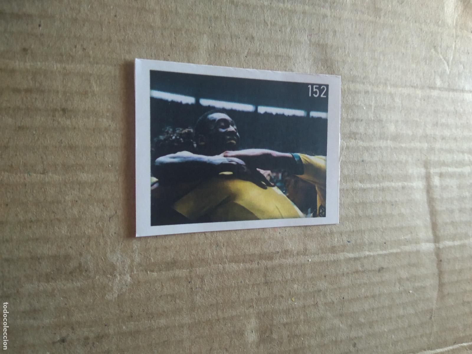 Cromos de f&uacute;tbol: 152 PELE CROMO FUTBOL ALBUM DE FIGURINHAS DO REI PELE O MELHOR JOGADOR CAPITAO GANCHO