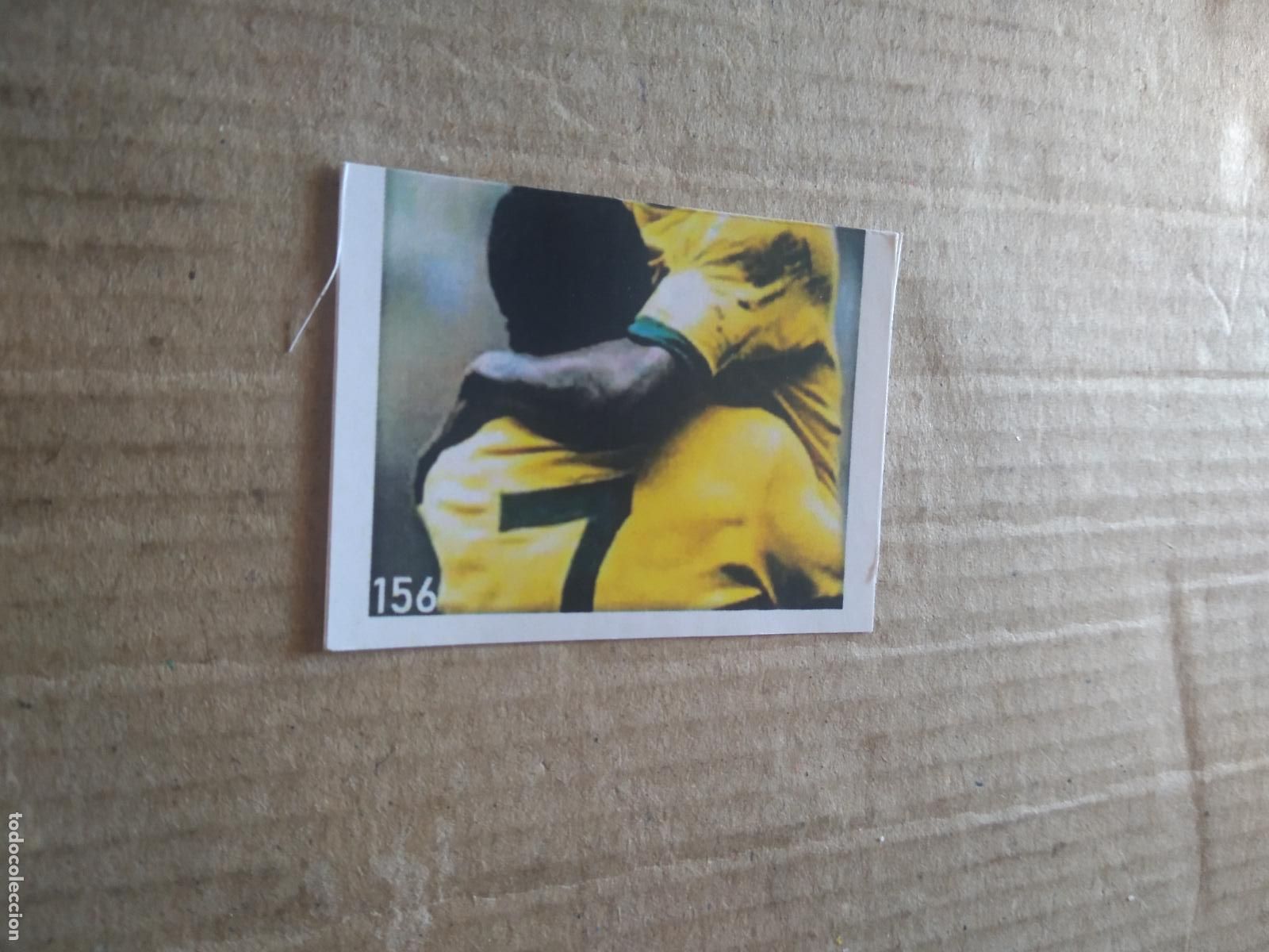 Cromos de f&uacute;tbol: 156 PELE BRASIL CROMO FUTBOL ALBUM DE FIGURINHAS DO REI PELE O MELHOR JOGADOR CAPITAO GANCHO