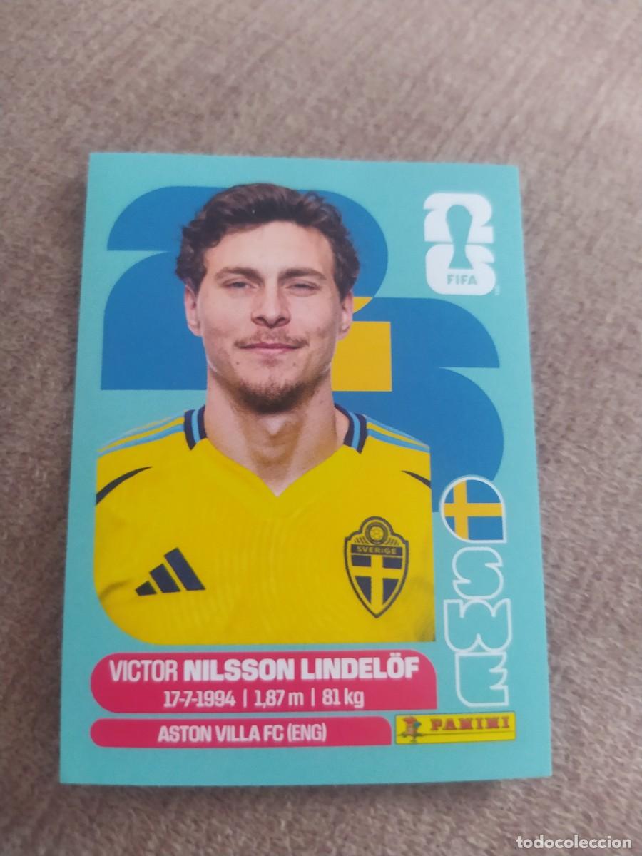 Cromos de f&uacute;tbol: SWE 06 V&iacute;ctor NILSSON LINDELOF 6 Suecia Mundial 2026 Panini