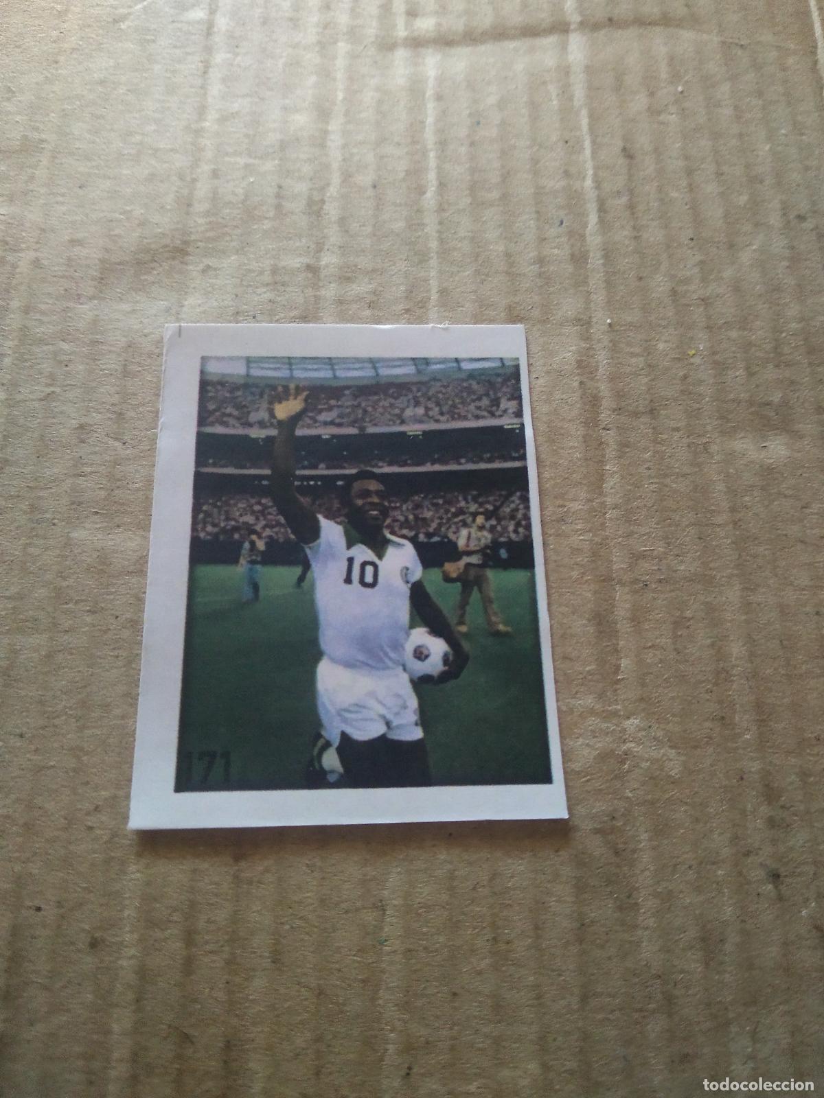 Cromos de f&uacute;tbol: 171 CROMO FUTBOL ALBUM DE FIGURINHAS DO REI PELE O MELHOR JOGADOR CAPITAO GANCHO