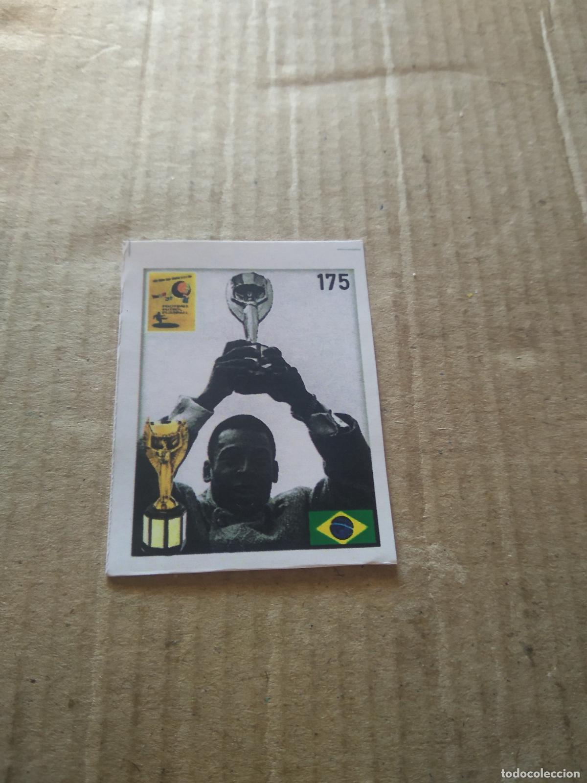 Cromos de f&uacute;tbol: 175 CROMO FUTBOL ALBUM DE FIGURINHAS DO REI PELE O MELHOR JOGADOR CAPITAO GANCHO