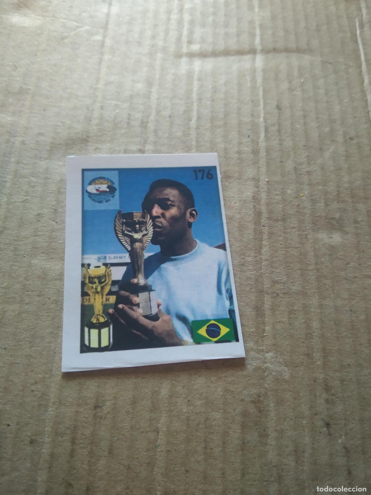 Cromos de f&uacute;tbol: 176 CROMO FUTBOL ALBUM DE FIGURINHAS DO REI PELE O MELHOR JOGADOR CAPITAO GANCHO