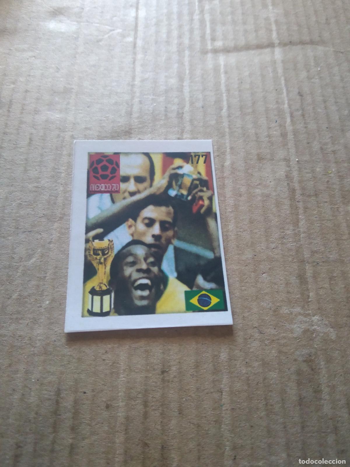 Cromos de f&uacute;tbol: 177 CROMO FUTBOL ALBUM DE FIGURINHAS DO REI PELE O MELHOR JOGADOR CAPITAO GANCHO