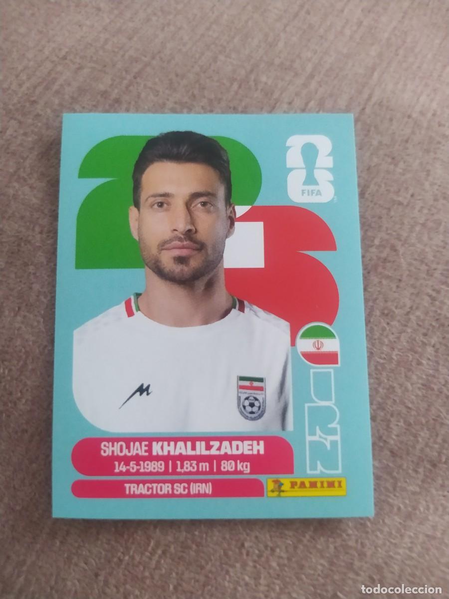 Cromos de f&uacute;tbol: IRN 06 Shojae KHALILZADEH 6 Iran Mundial 2026 Panini