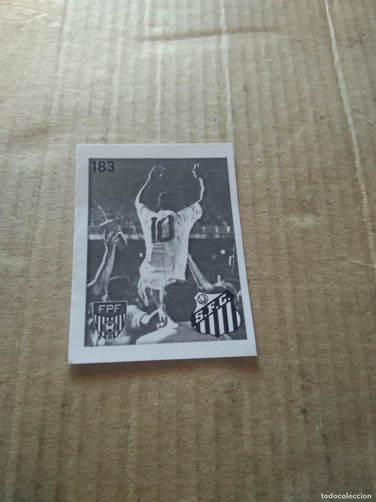 Cromos de f&uacute;tbol: 183 CROMO FUTBOL ALBUM DE FIGURINHAS DO REI PELE O MELHOR JOGADOR CAPITAO GANCHO