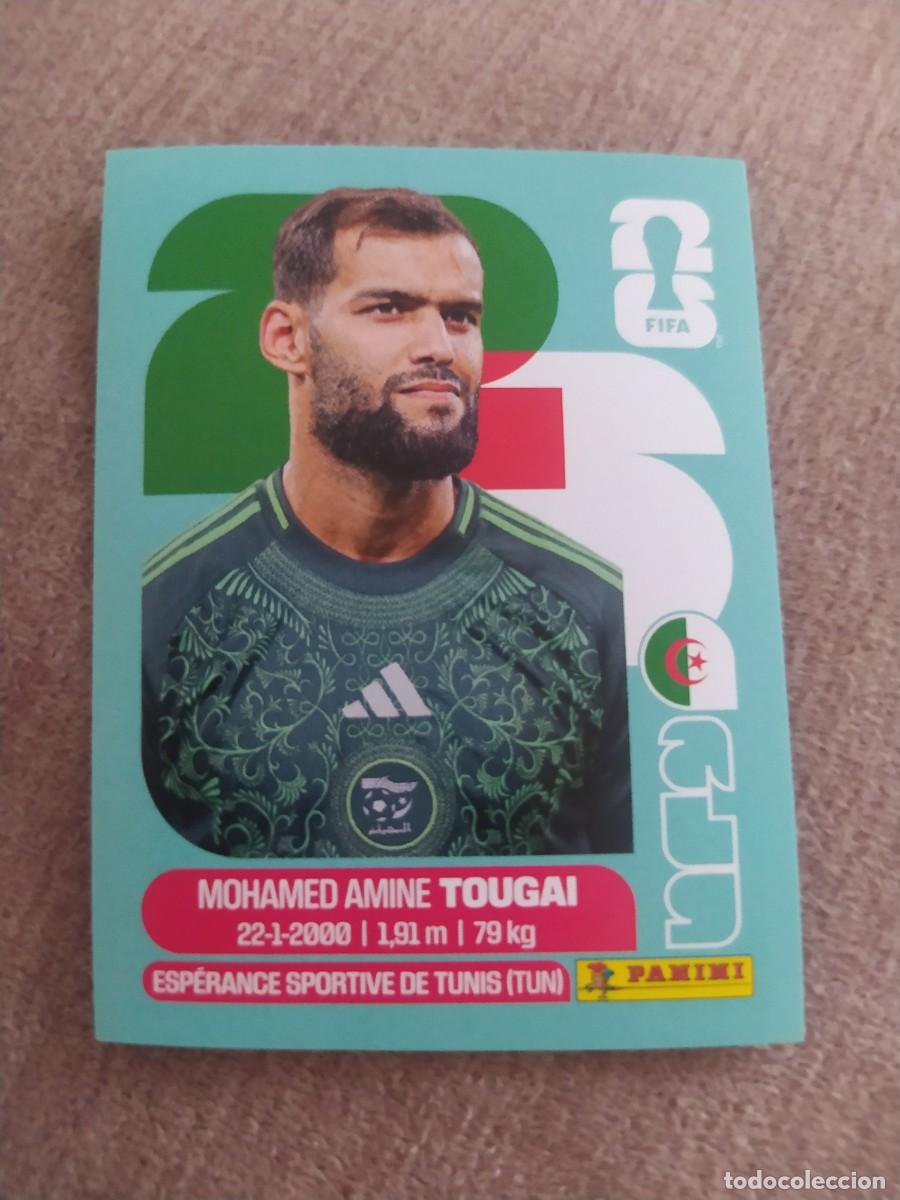 Cromos de f&uacute;tbol: ALG 06 Mohamed Amine TOUGAI 6 Algeria Argelia Mundial 2026 Panini