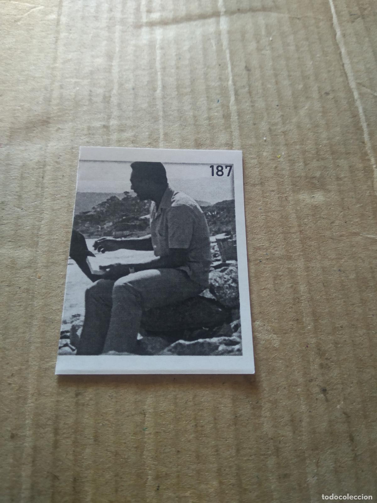 Cromos de f&uacute;tbol: 187 CROMO FUTBOL ALBUM DE FIGURINHAS DO REI PELE O MELHOR JOGADOR CAPITAO GANCHO