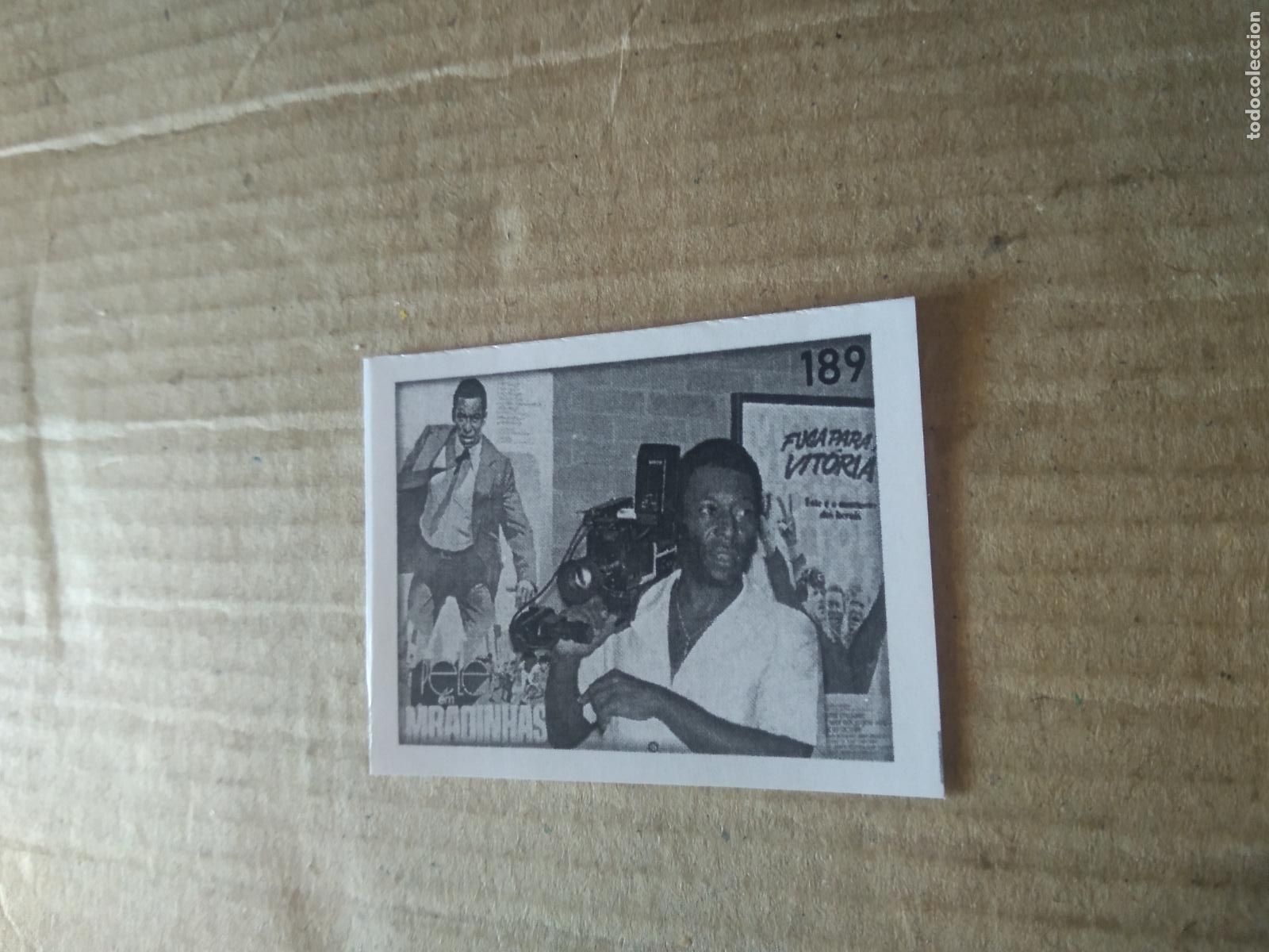 Cromos de f&uacute;tbol: 189 CROMO FUTBOL ALBUM DE FIGURINHAS DO REI PELE O MELHOR JOGADOR CAPITAO GANCHO