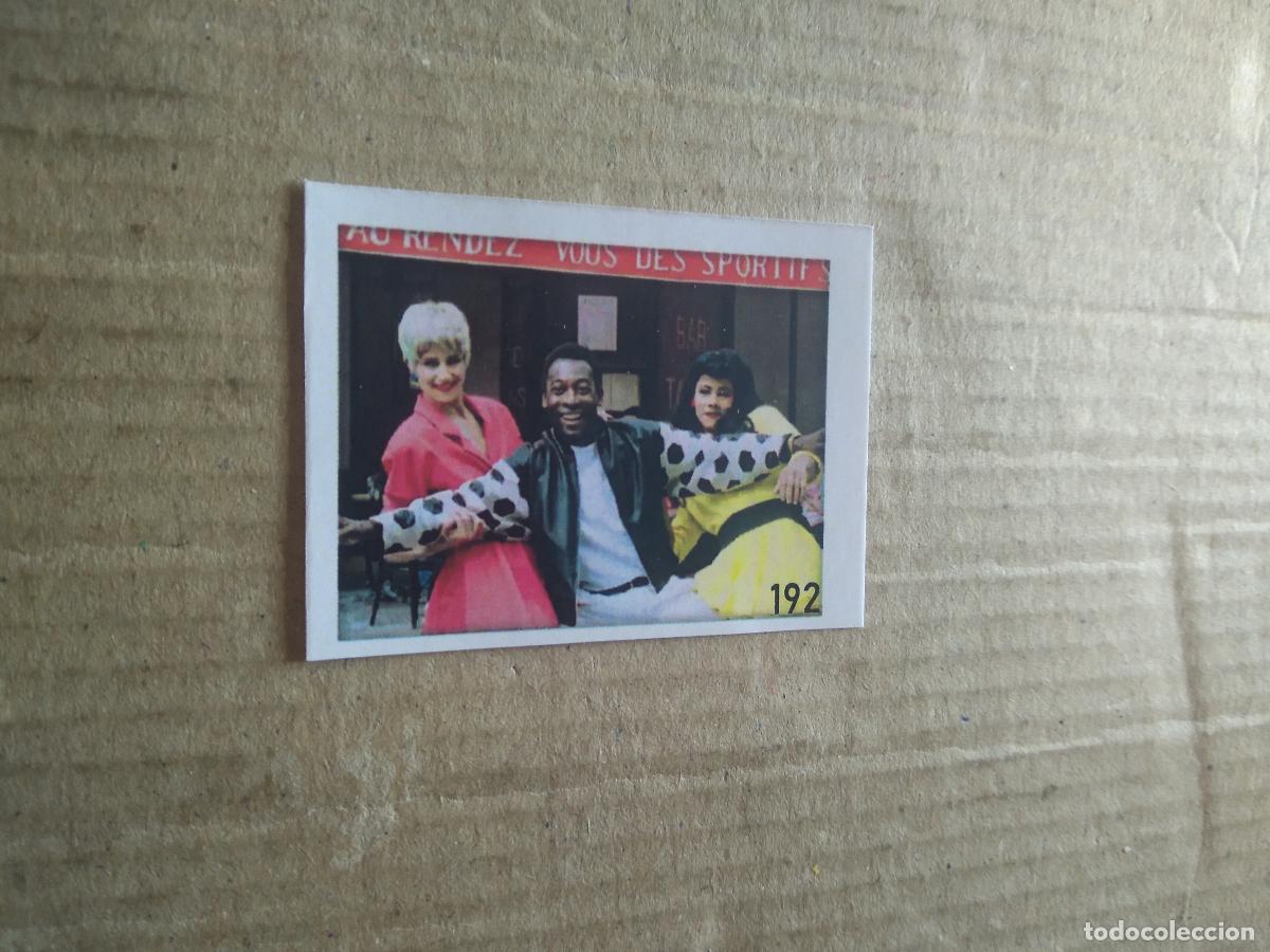 Cromos de f&uacute;tbol: 192 CROMO FUTBOL ALBUM DE FIGURINHAS DO REI PELE O MELHOR JOGADOR CAPITAO GANCHO