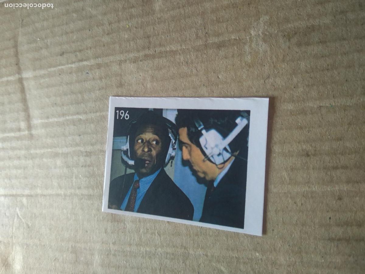 Cromos de f&uacute;tbol: 196 CROMO FUTBOL ALBUM DE FIGURINHAS DO REI PELE O MELHOR JOGADOR CAPITAO GANCHO