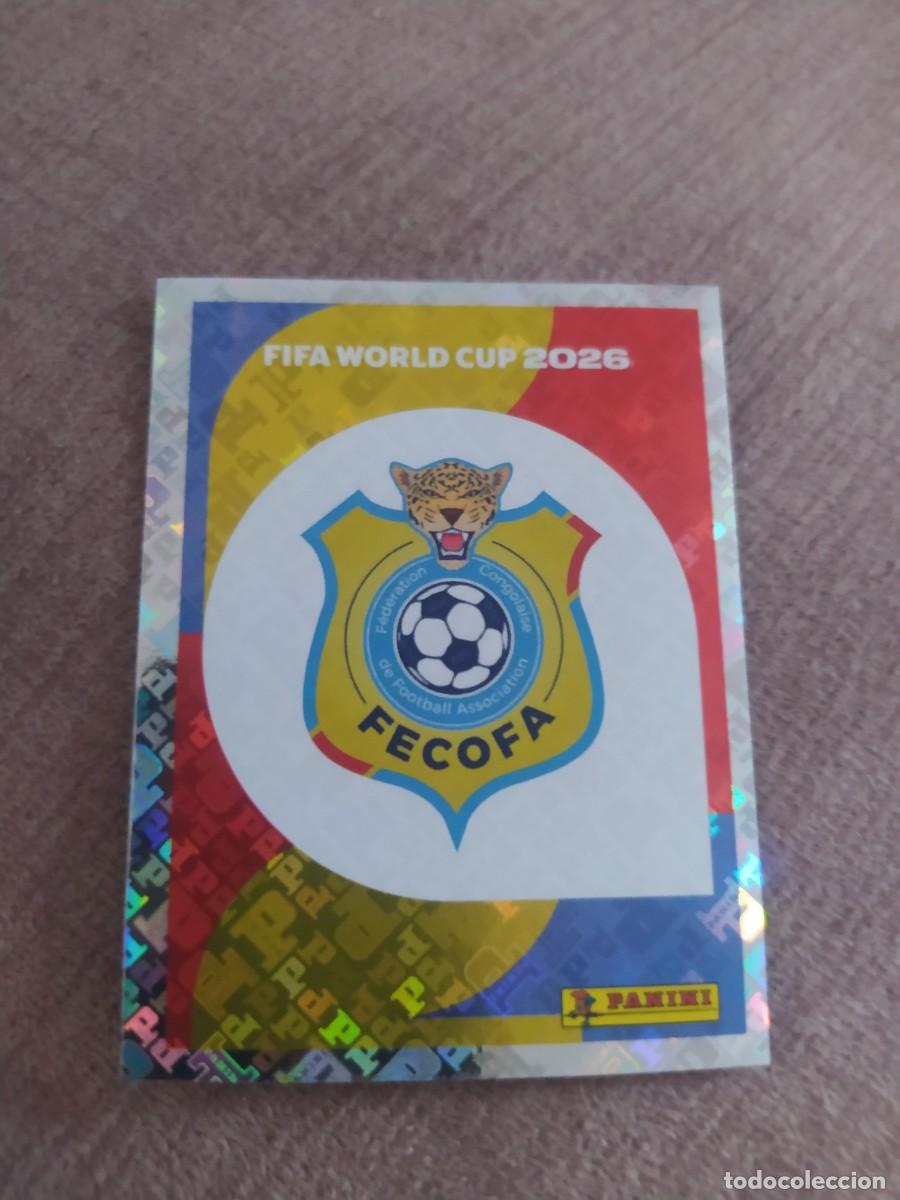 Cromos de f&uacute;tbol: COD 01 ESCUDO 1 RD Congo Mundial 2026 Panini