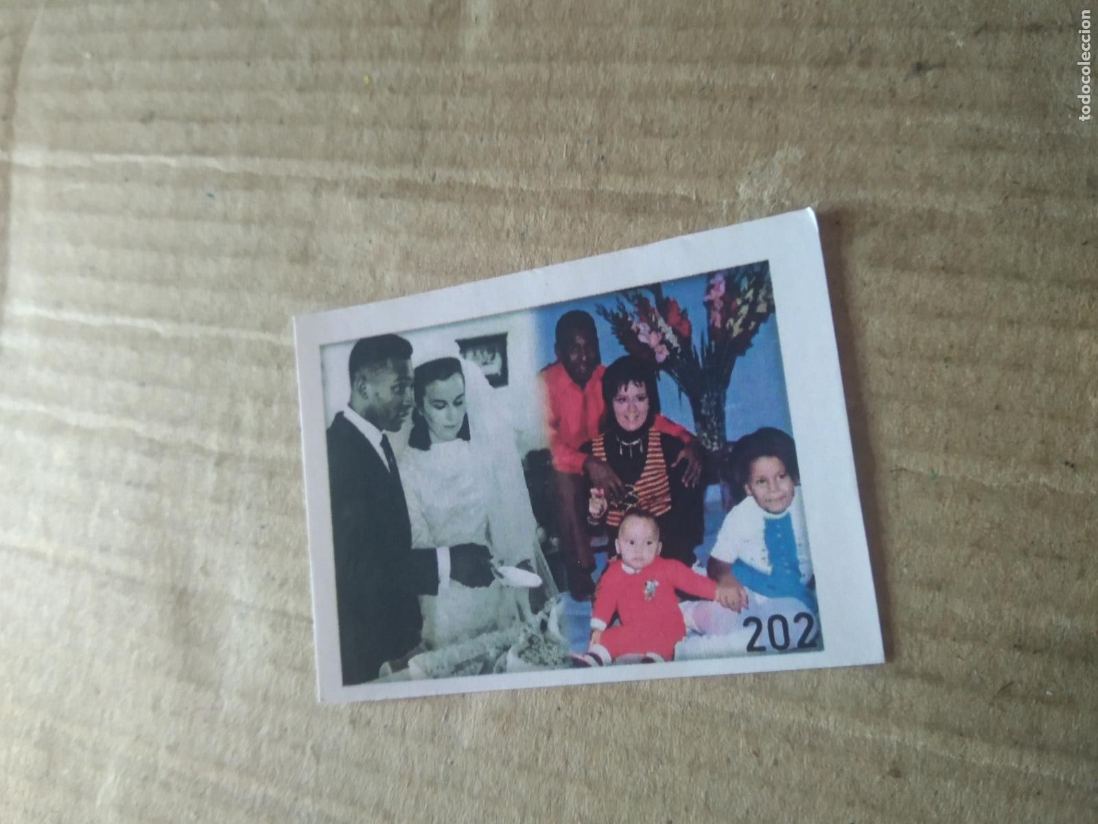 Cromos de f&uacute;tbol: 202 CROMO FUTBOL ALBUM DE FIGURINHAS DO REI PELE O MELHOR JOGADOR CAPITAO GANCHO