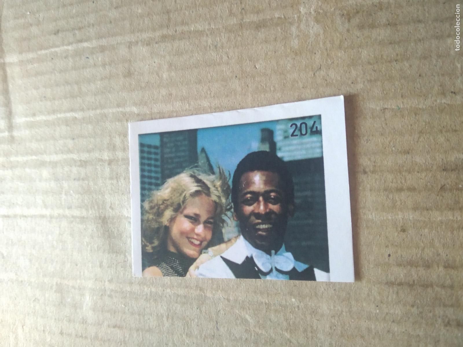 Cromos de f&uacute;tbol: 204 CROMO FUTBOL ALBUM DE FIGURINHAS DO REI PELE O MELHOR JOGADOR CAPITAO GANCHO