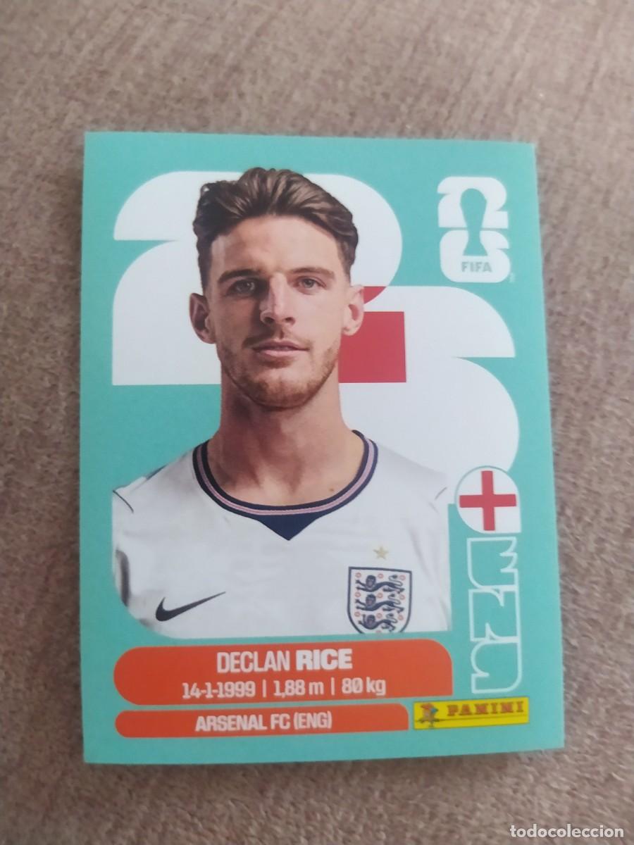 Cromos de f&uacute;tbol: ENG 10 Declan RICE Inglaterra Mundial 2026 Panini