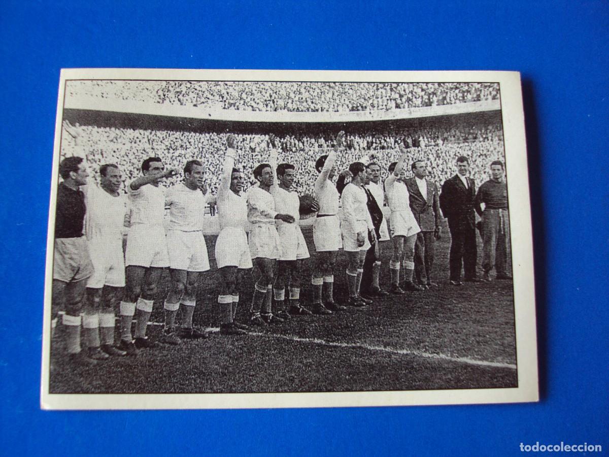 Cartes &agrave; collectionner de Football: CROMO N&ordm; 27 CAMPE&Oacute;N DE LIGA 1953 54 &Aacute;LBUM COLECCI&Oacute;N REAL MADRID 95 96 1995 1996 PANINI SIN PEGAR