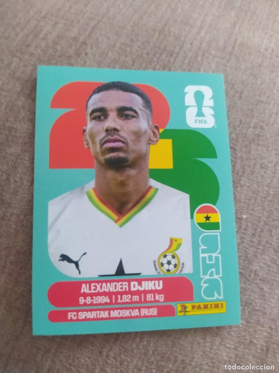 Cromos de f&uacute;tbol: GHA 06 Alexander DJIKU 6 Ghana Mundial 2026 Panini