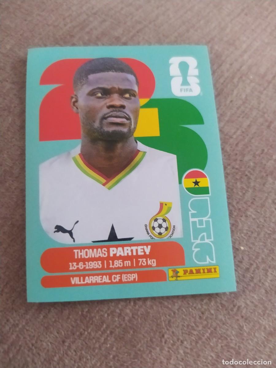 Cromos de f&uacute;tbol: GHA 10 Thomas PARTEY Ghana Mundial 2026 Panini