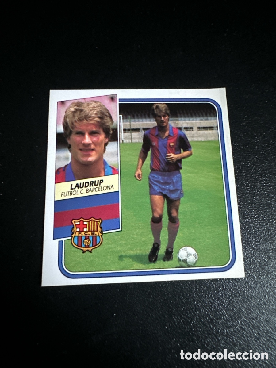 Cartes &agrave; collectionner de Football: L. ESTE 89 90 - Laudrup UF. 18 Nunca pegado