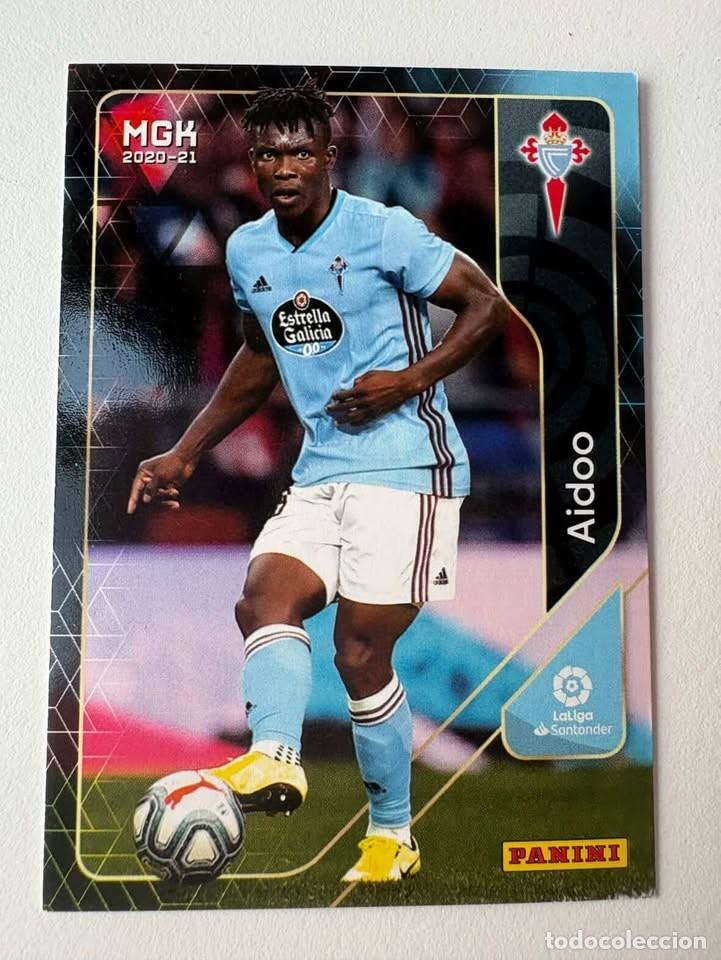 Fu&szlig;ball-Sticker: Carta Aidoo Celta 113 Megacracks 2020-21