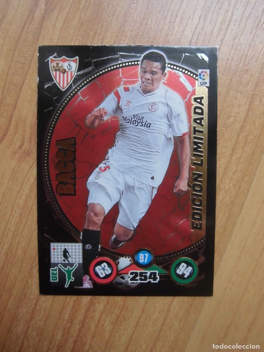 Fu&szlig;ball-Sticker: BACCA SEVILLA EDICI&Oacute;N LIMITADA ADRENALYN 2014-15 PANINI