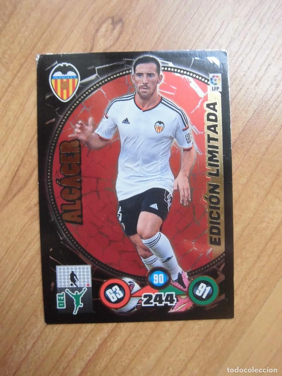 Cromos de f&uacute;tbol: ALC&Aacute;CER VALENCIA EDICI&Oacute;N LIMITADA ADRENALYN 2014-15 PANINI