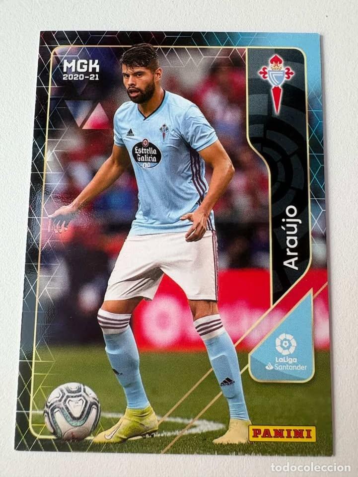 Cromos de f&uacute;tbol: Carta Ara&uacute;jo Celta 115 Megacracks 2020-21