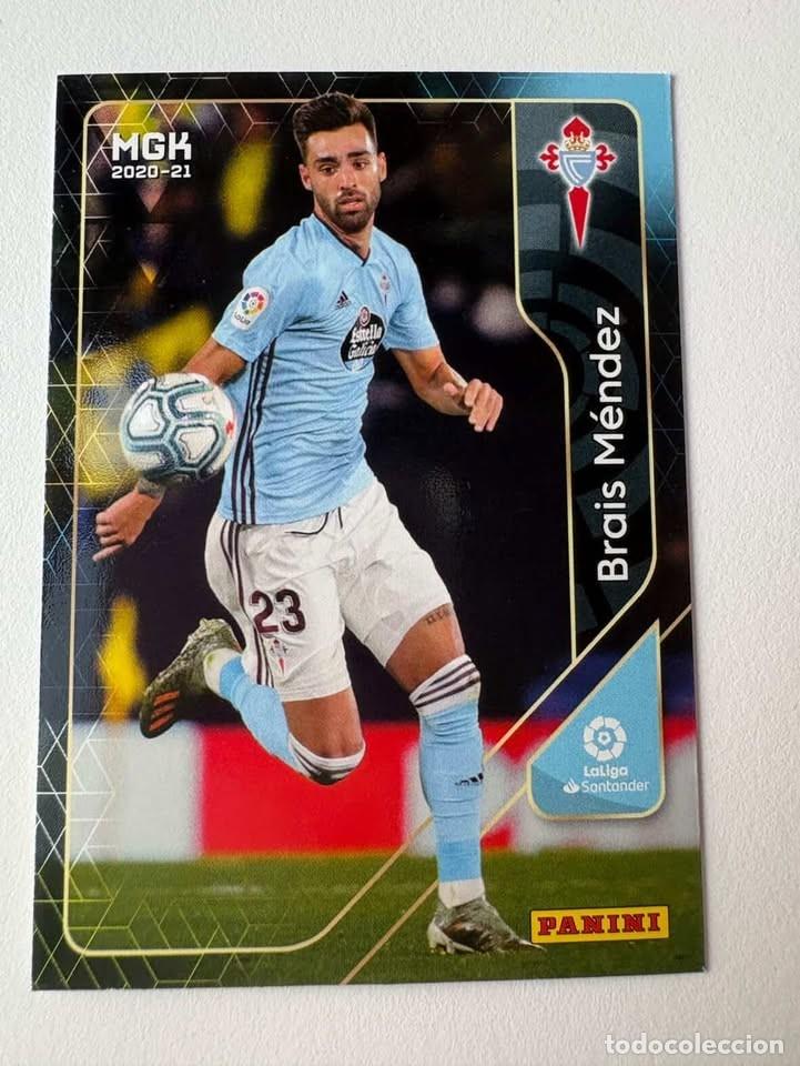 Cromos de f&uacute;tbol: Carta Brais M&eacute;ndez Celta 118 Megacracks 2020-21