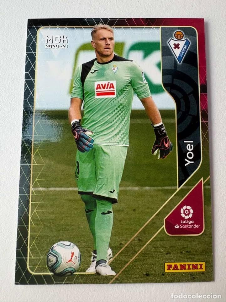Cromos de f&uacute;tbol: Carta Yoel Eibar 129 Megacracks 2020-21