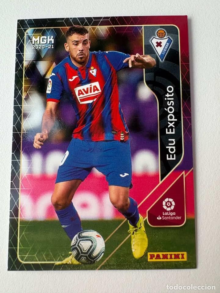 Cromos de f&uacute;tbol: Carta Edu Exp&oacute;sito Eibar 136 Megacracks 2020-21
