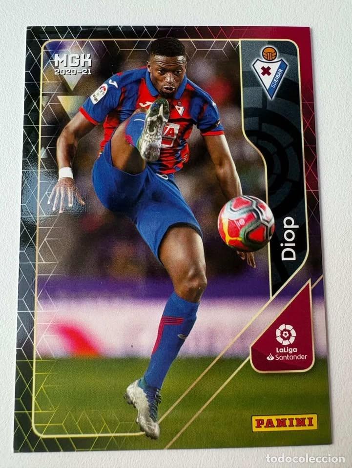 Cromos de f&uacute;tbol: Carta Diop Eibar 137 Megacracks 2020-21