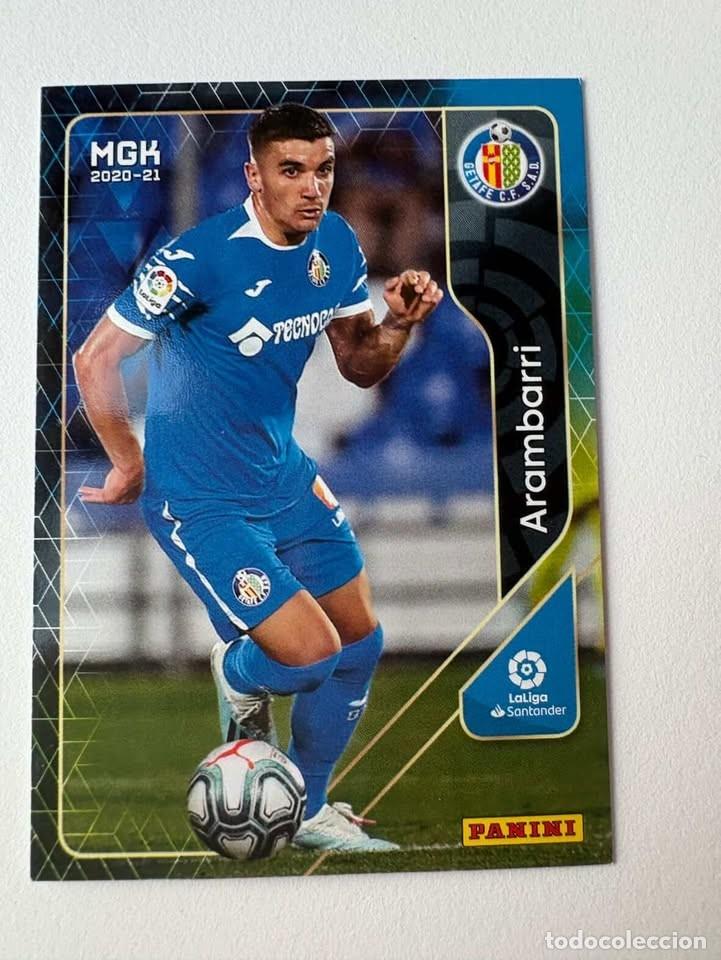 Cromos de f&uacute;tbol: Carta Arambarri Getafe 156 Megacracks 2020-21