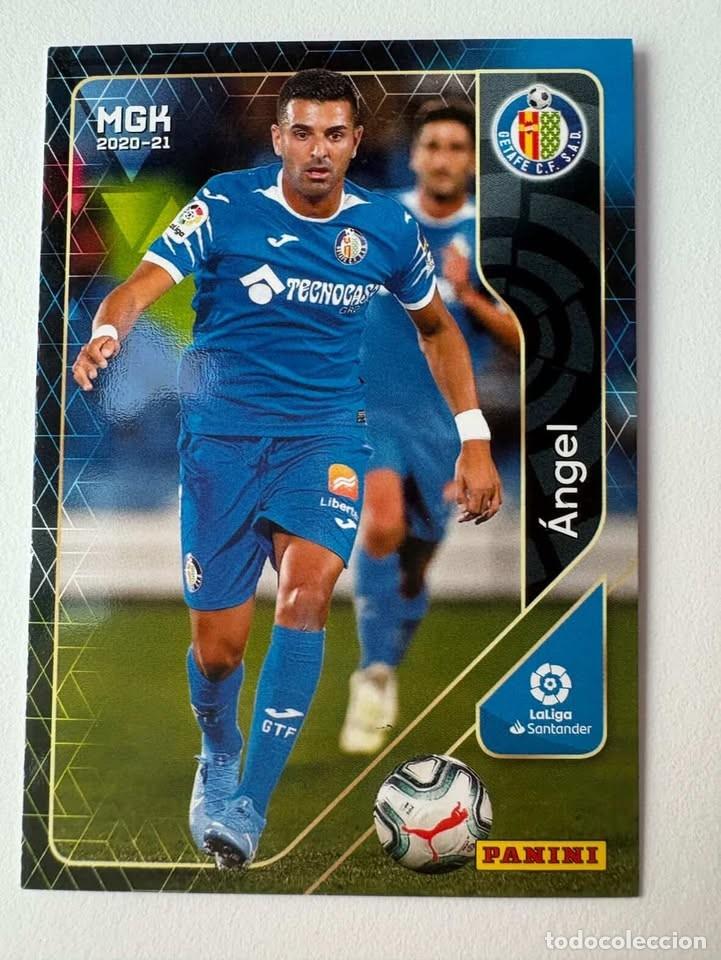 Cromos de f&uacute;tbol: Carta &Aacute;ngel Getafe 162 Megacracks 2020-21